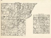 Price County - Lake, Brannan, Wisconsin State Atlas 1930c